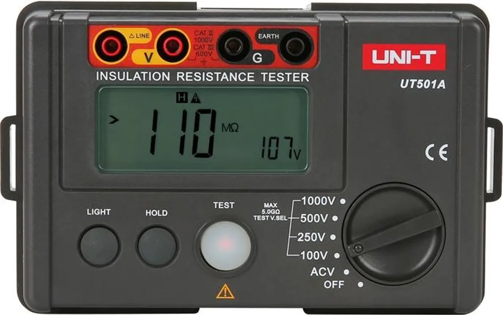 Contrôleur d'Isolation Électrique 1000V pour Maintenance UT501A