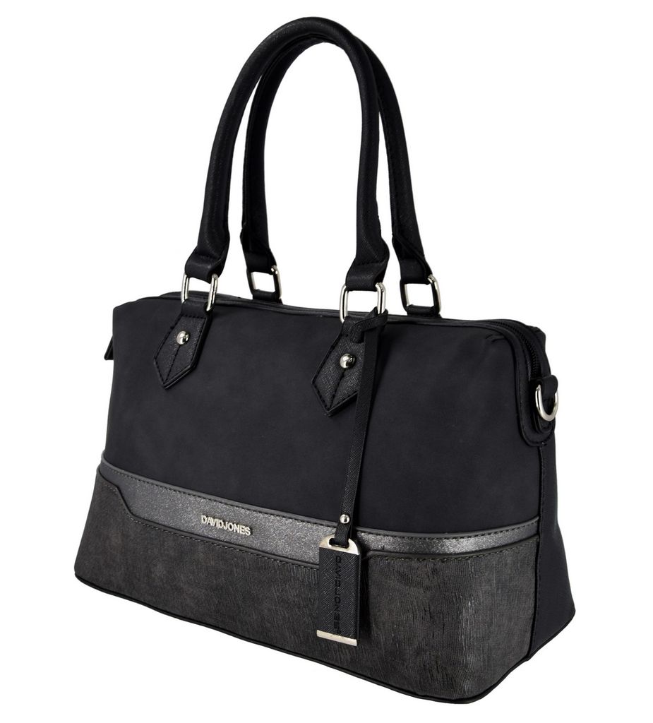 Damen Handtasche Tasche Umhängetasche Schultertasche XL Handtasche Bowling Bag 