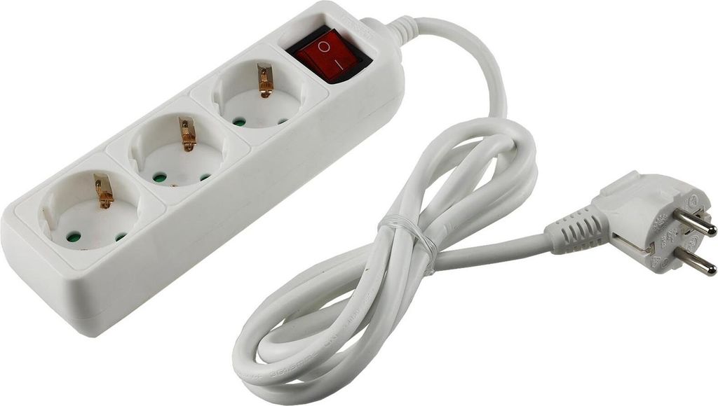 Wentronic AC power Extension, 1.5 m, Weiß Produktbild 