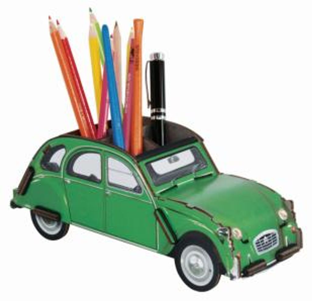Werkhaus Stiftebox 2CV Ente grün