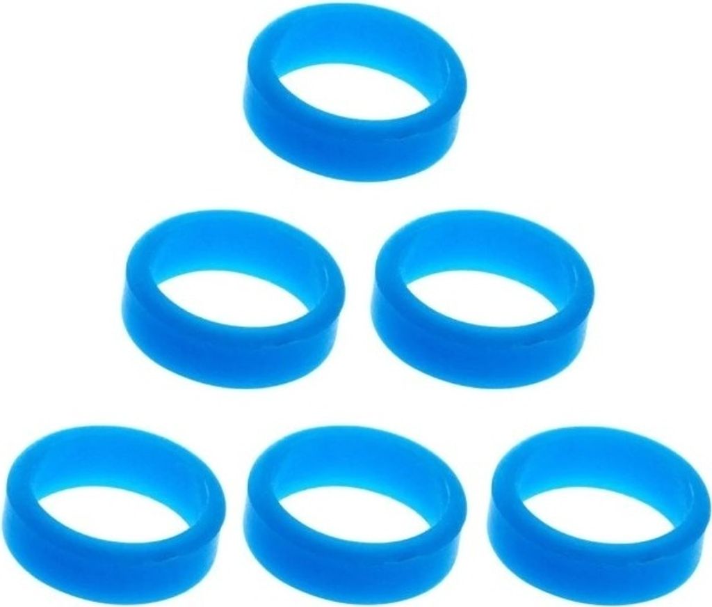 L-Style L Rings - Light Blue