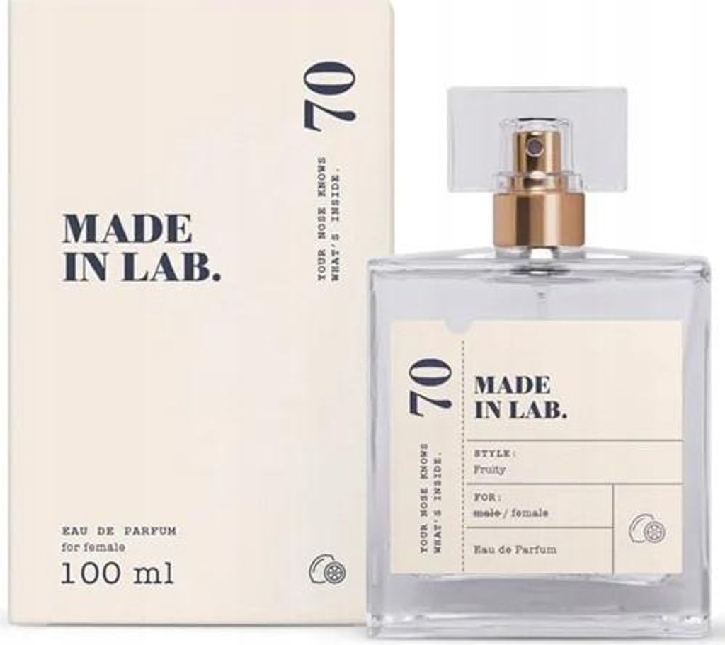 LAB 70 Eau de Parfum pour femme, vaporisateur 100 ml Image du produit 