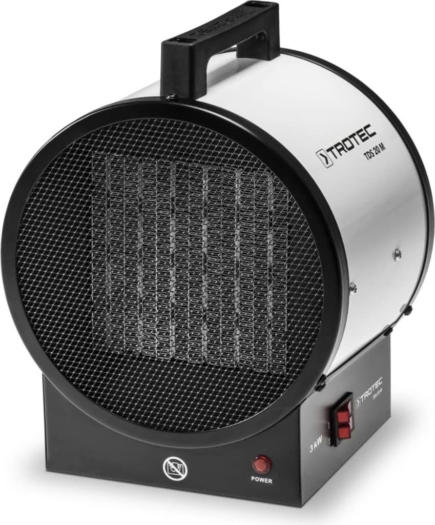 Trotec Bauheizer TDS 20 R, Heizleistung 1,5 kW / 3 kW Produktbild 1