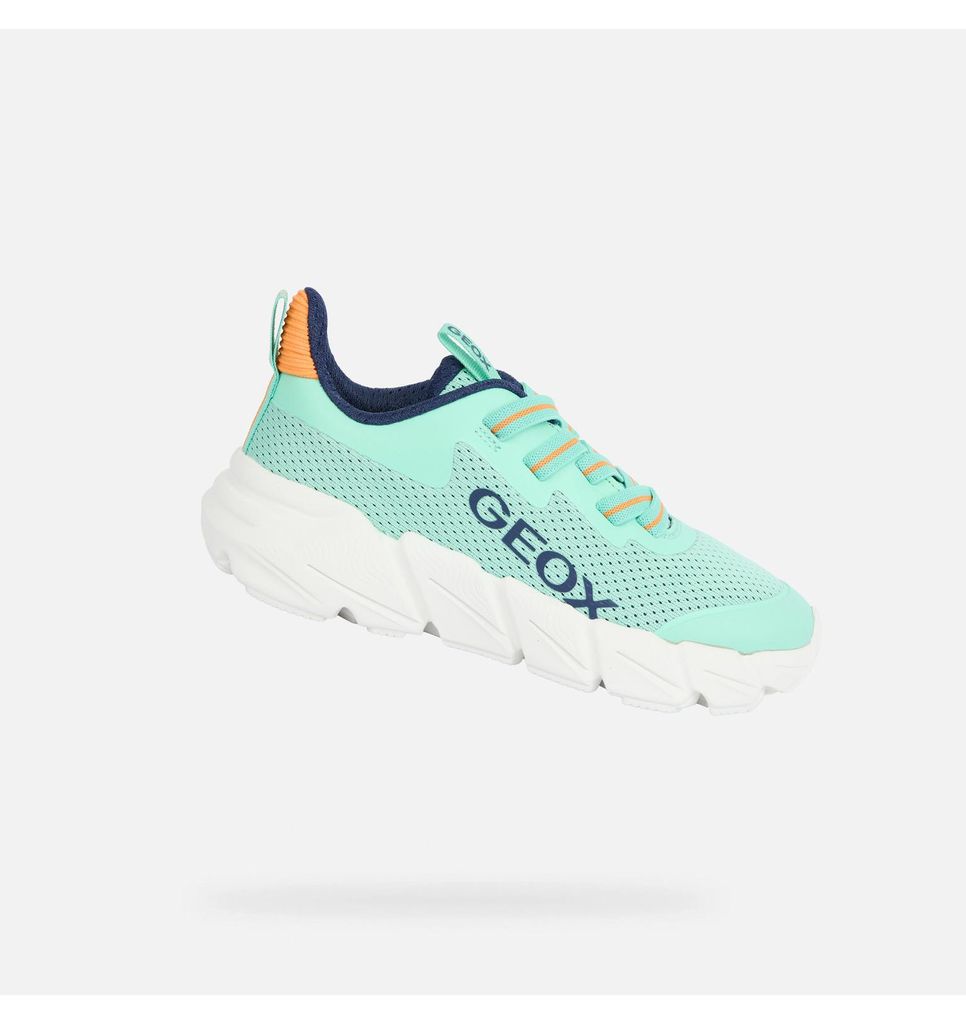 Geox Türkisfarbene Jungen-Sneaker Flexyper Fast 29