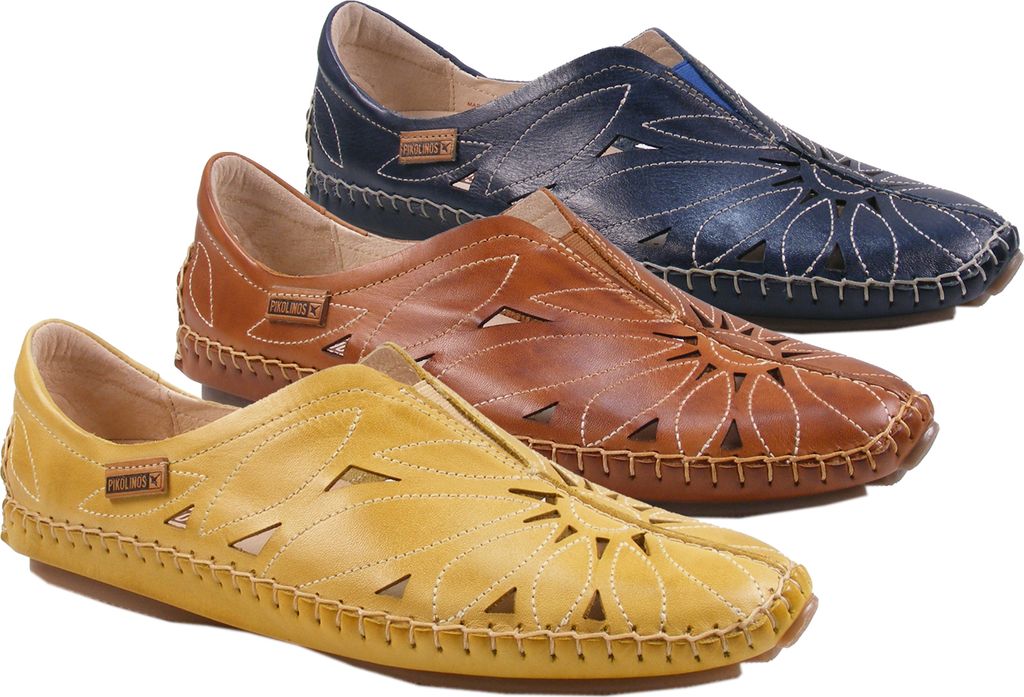 Pikolinos 578-7399 Jerez Schuhe Damen Halbschuhe Slipper, Größe:38 EU, Farbe:Braun