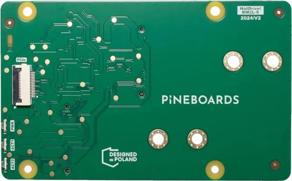 Pineboard Dual Raspberry Pi 5 PP3-200030 avec Support NVMe SSD PCIe