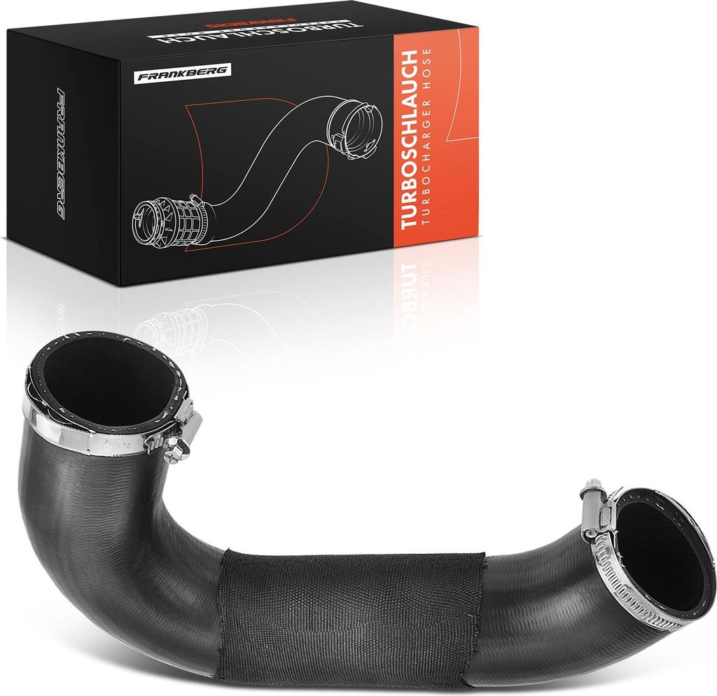 Frankberg 1x Kühlerschlauch Turboschlauch für Audi Q7 4L 4LB Q7 Van 3.0L 2007-2015