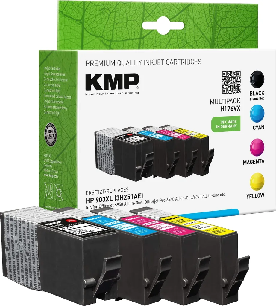 OFFERTA KMP 1756.0005 Multipack HP 903XL Compatibile 3HZ51AE