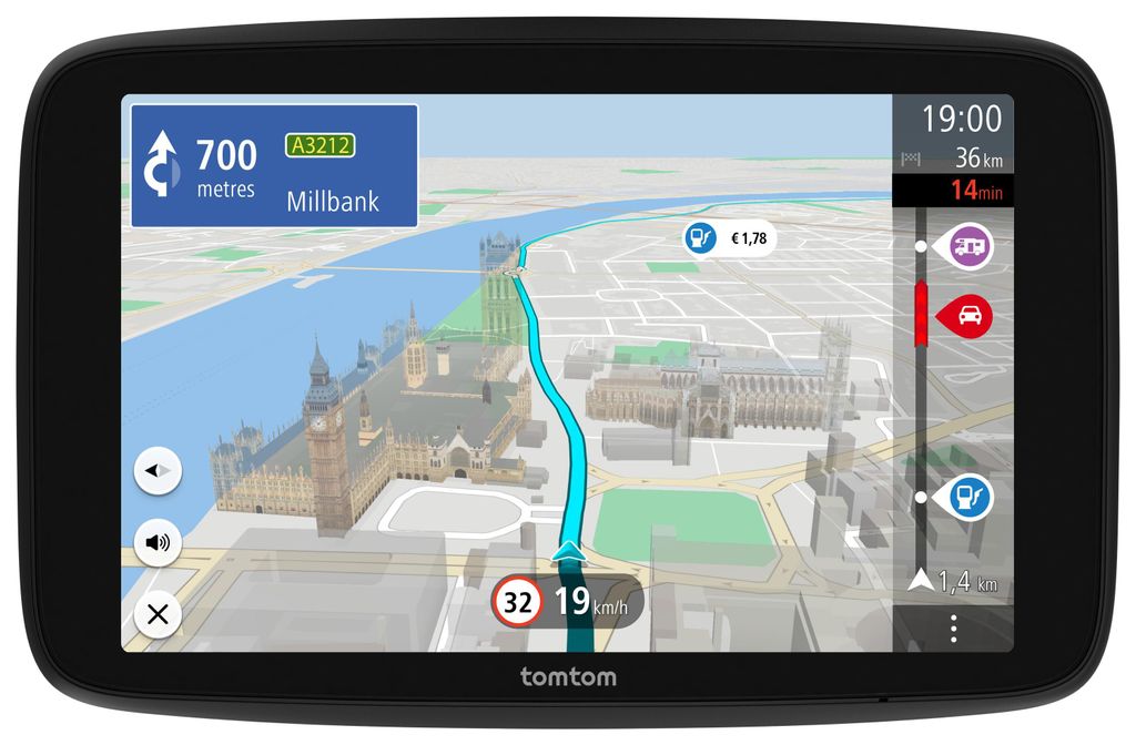 TomTom GO Camper Max, Multi, 1 Jahr(e), Welt, 17,8 cm (7"), Produktbild 