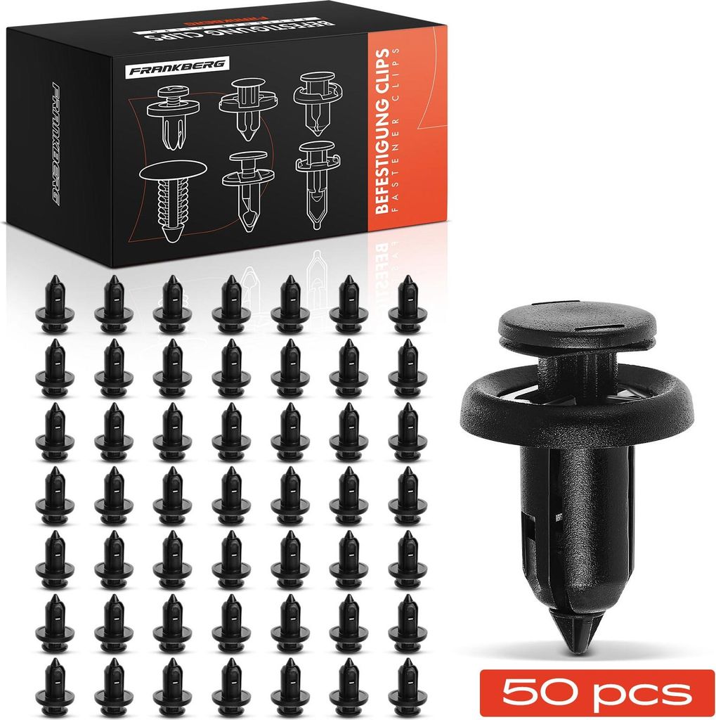 Frankberg 50x Befestigungsclips für Honda Accord VI Civic VI VII
