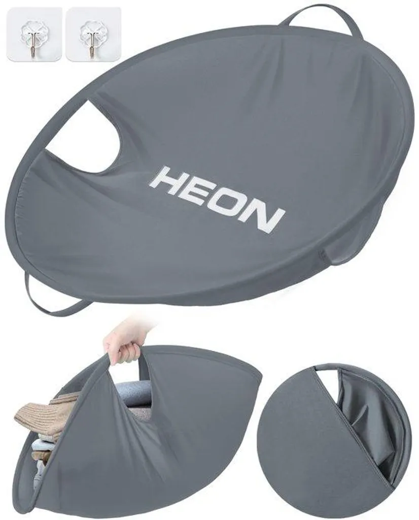 Corbeille à linge pliable 27 pouces, sac à linge sale gain de place