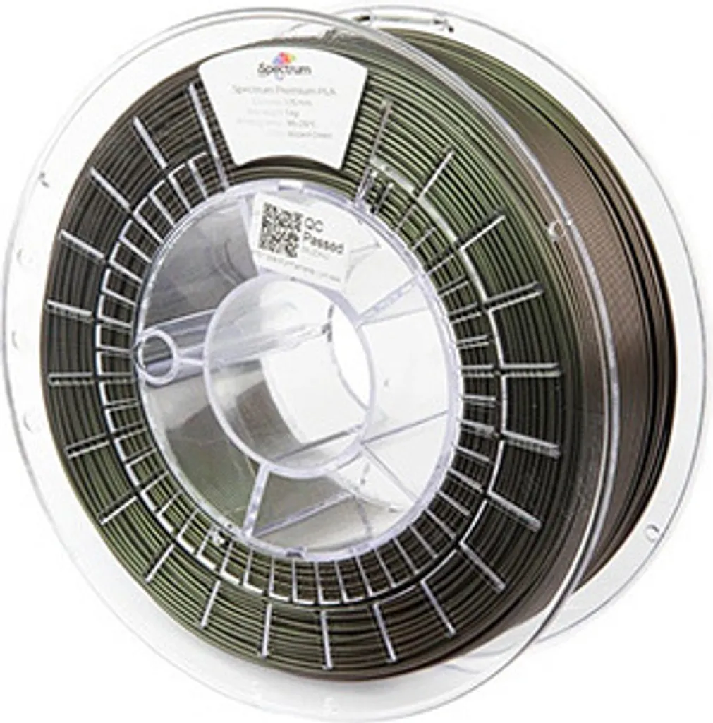 Évitez le Warping : Filament PLA Spectrum 80579 Vert Foncé Haute Qualité