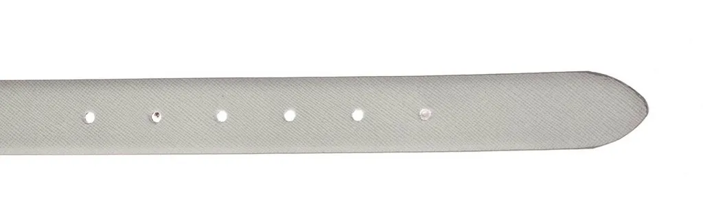 Vanzetti Cintura in Pelle 30mm Grigio Cambered W105 | Vera Pelle - 4