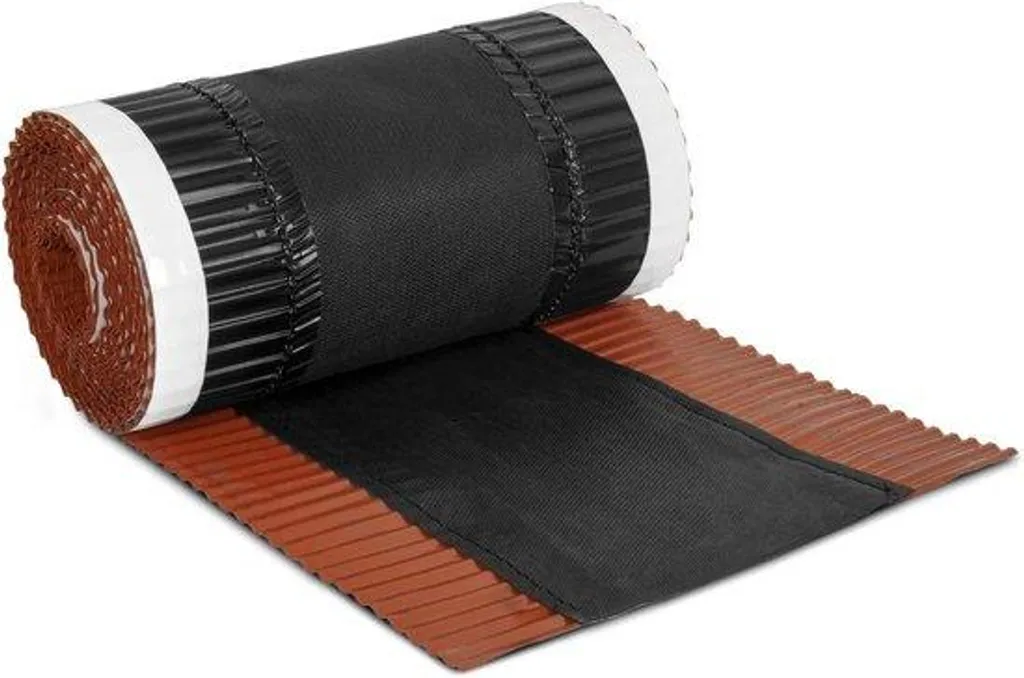 Rouleau aluminium adhésif brique 5m non-tissé PP haute résistance UV