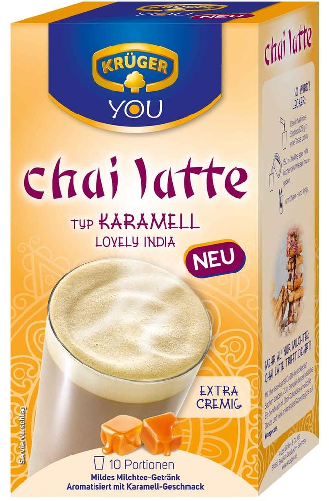 Krüger You Chai Latte Typ Karamell Lovely India 10er Produktbild 