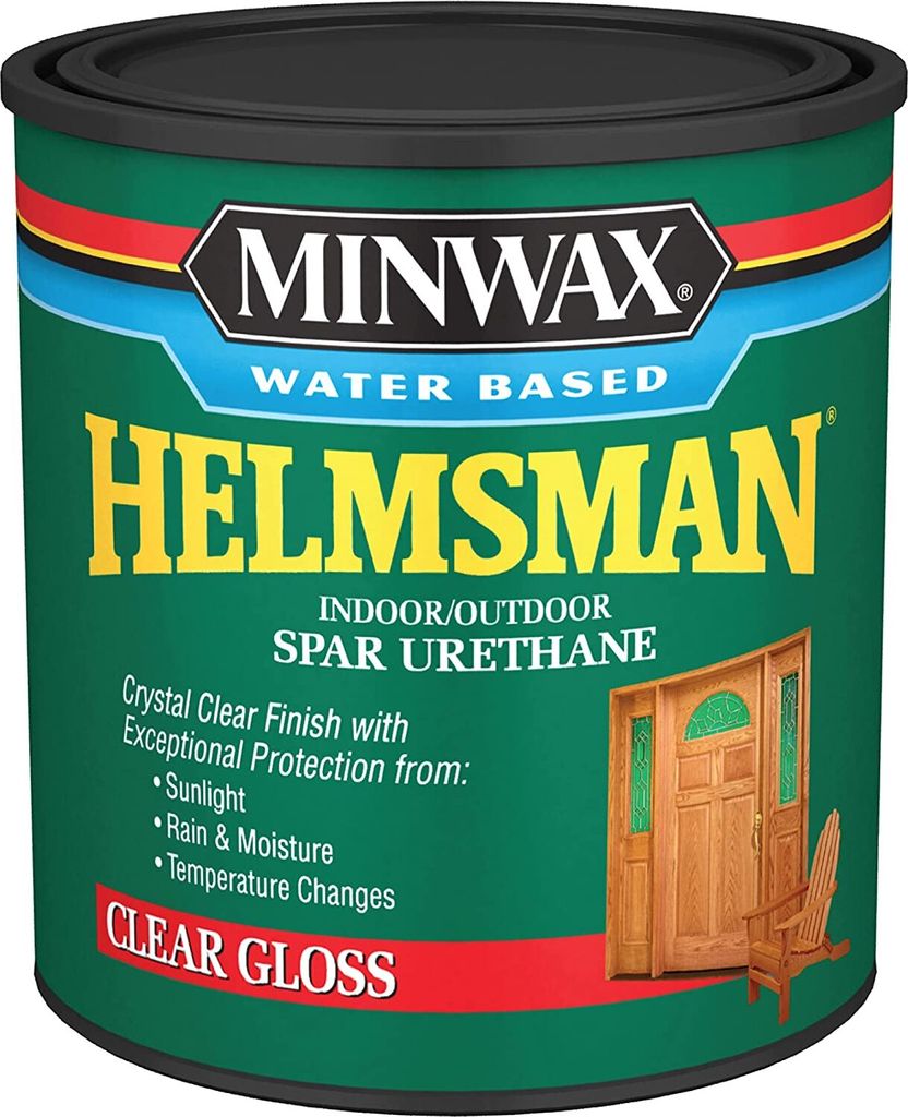 Minwax Helmsman Wasserlack für Holz – UV-Schutz, Produktbild 