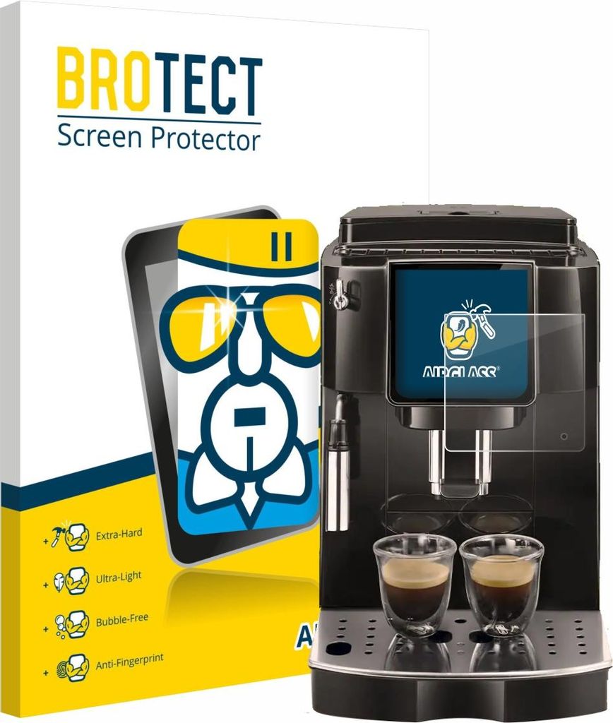 BROTECT Schutzglas für DeLonghi Magnifica Start ECAM222.60 Schutzfolie Panzer Folie Glas Display Schutz klar
