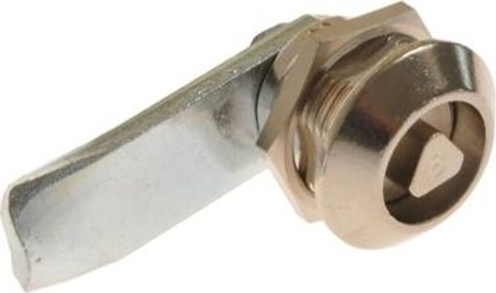 Euro-Locks F185 Schlüsselkassettenschloss mit IP65-Schutz, Dreikantschlüssel, Gewindelänge 16 mm