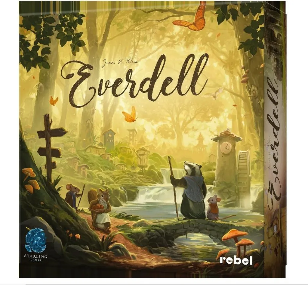 Everdell Rebel Édition Polonaise - Idéal pour Soirées Jeux Stratégie