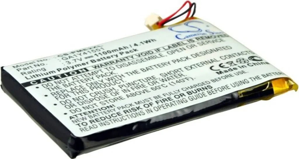 TECHTEK Batteria compatibile con [Palm] Tungsten E2 sostituisce GA1Y41551