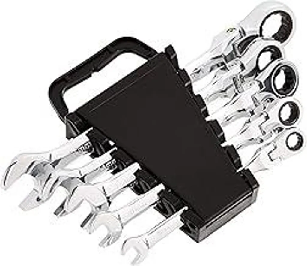 Set Chiavi a Cricchetto Snodabili per Moto e Auto - 5 Misure Essenziali