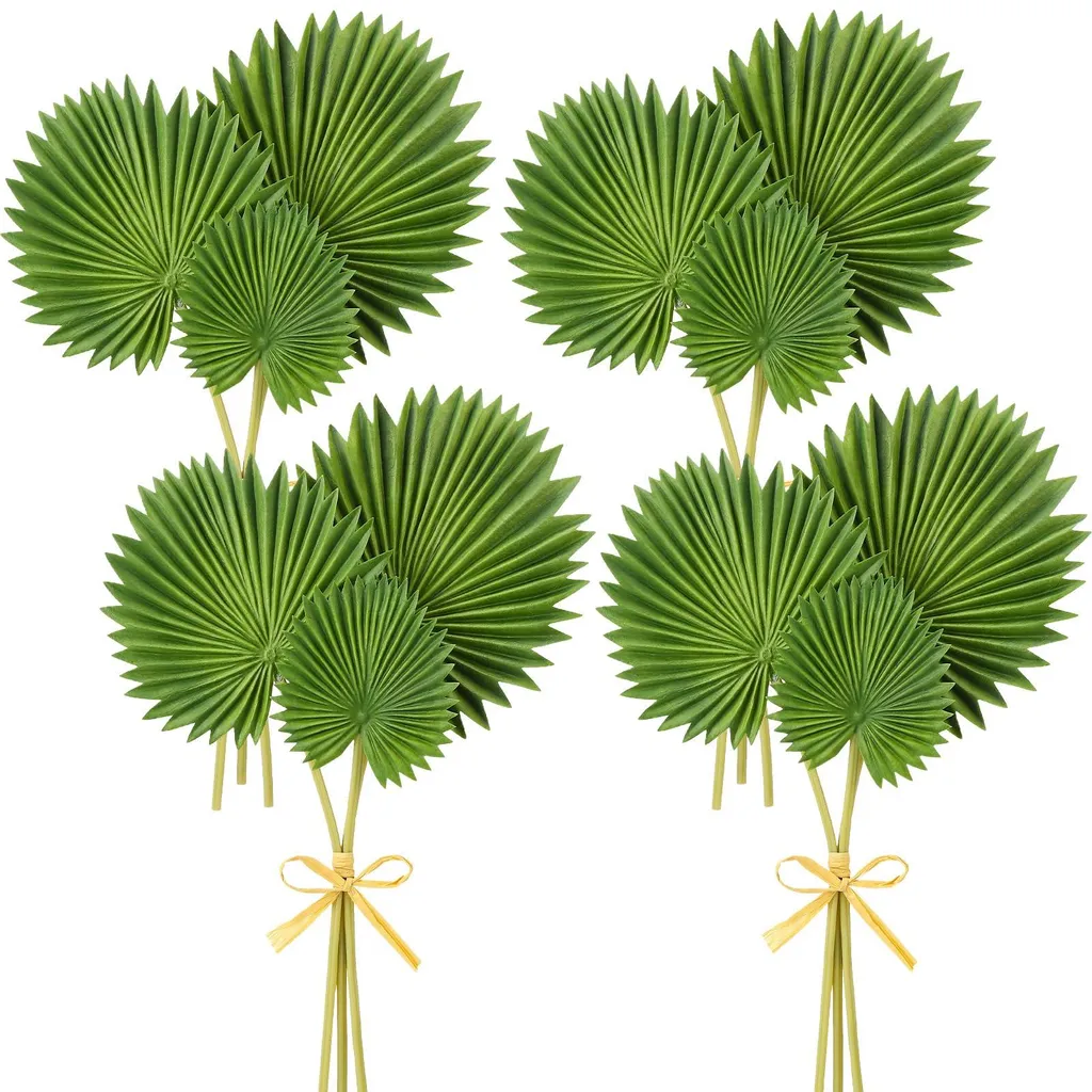Feuilles de Palmier Artificielles Durables pour Décor Exotique sans Entretien