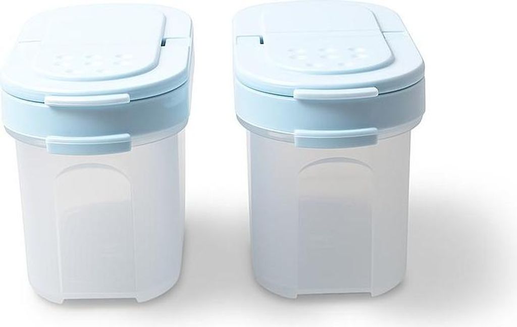 TUPPERWARE Gewürz-Zwerge 120 ml hellblau (2) Gewürz Produktbild 