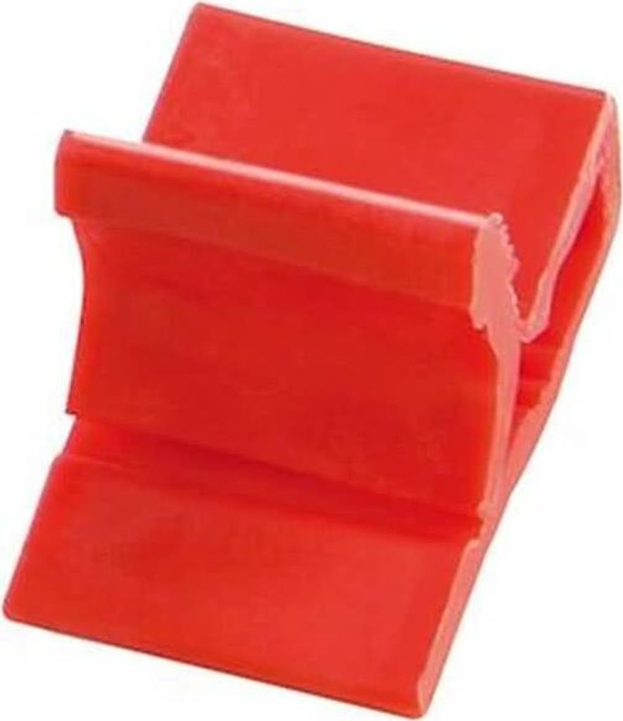 Brief- oder Eckenklammer Zacko 2 12x18mm VE=100 Stück rot