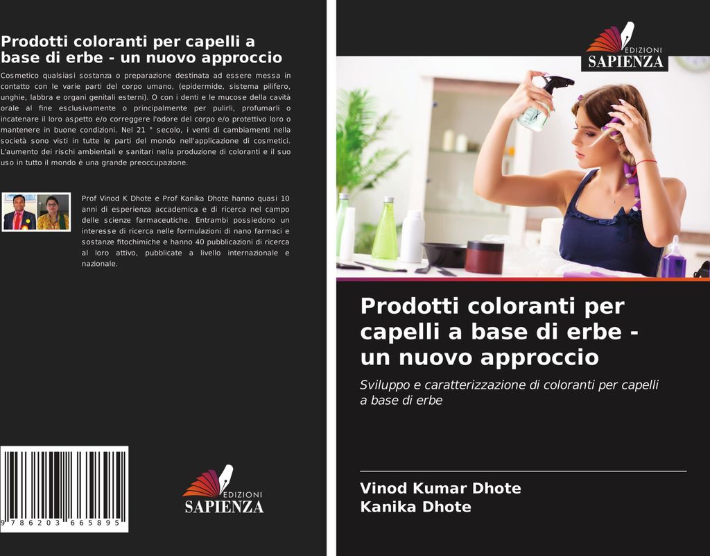Prodotti coloranti per capelli a base di erbe - un nuovo approccio