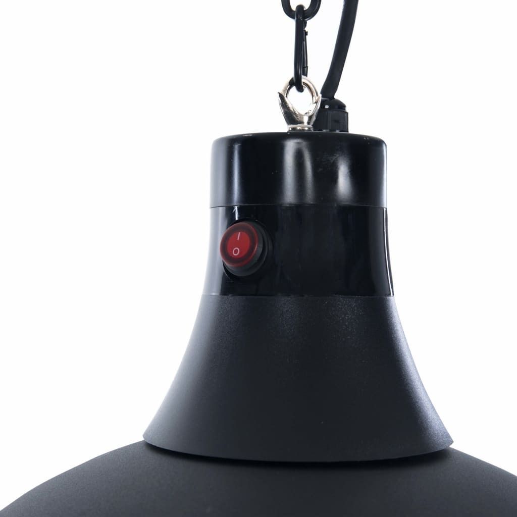 Promiennik sufitowy Sunred Indus II 2100W halogen czarny Zdjęcie produktu 7