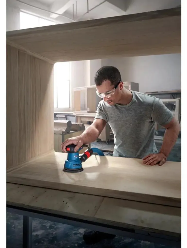 Bosch GEX 125 Ponceuse Excentrique compacte avec système de microfiltre - 4