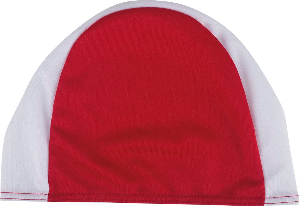 FASHY Stoffbadehaube WEIß UND ROT WEIß UND ROT - Obrázok produktu 