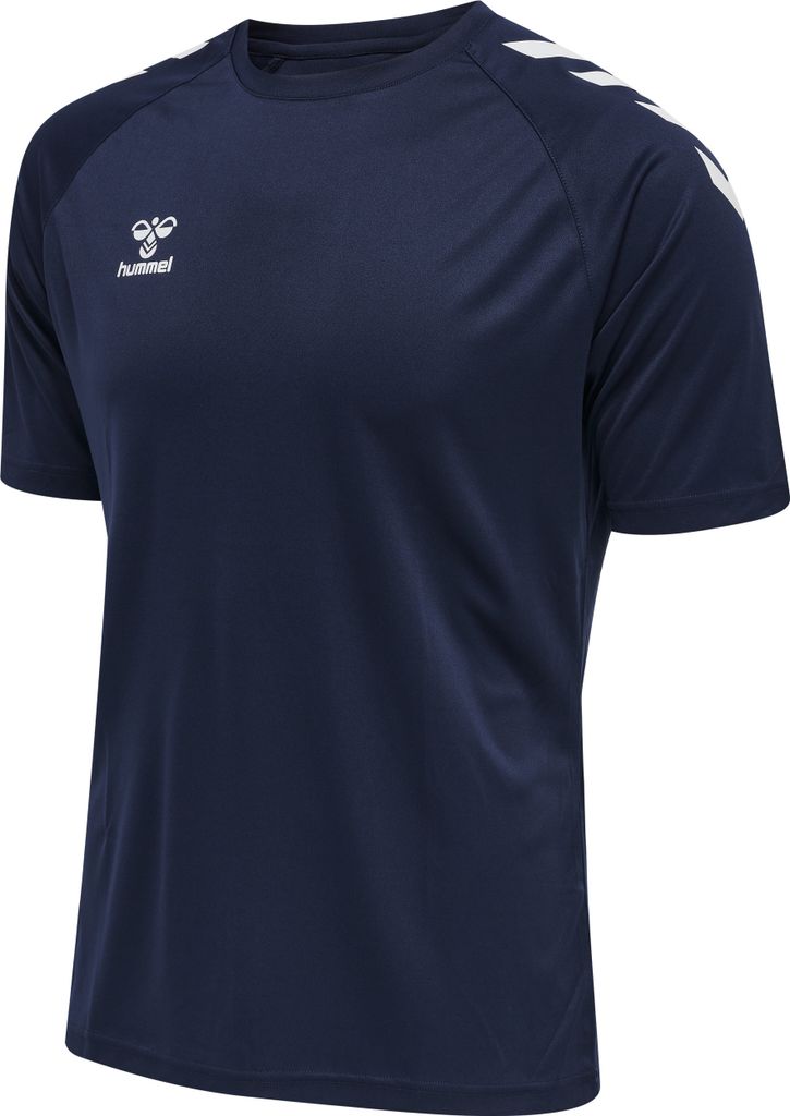 HUMMEL hmlCORE XK CORE POLY T-SHIRT S/S, MARINE, S