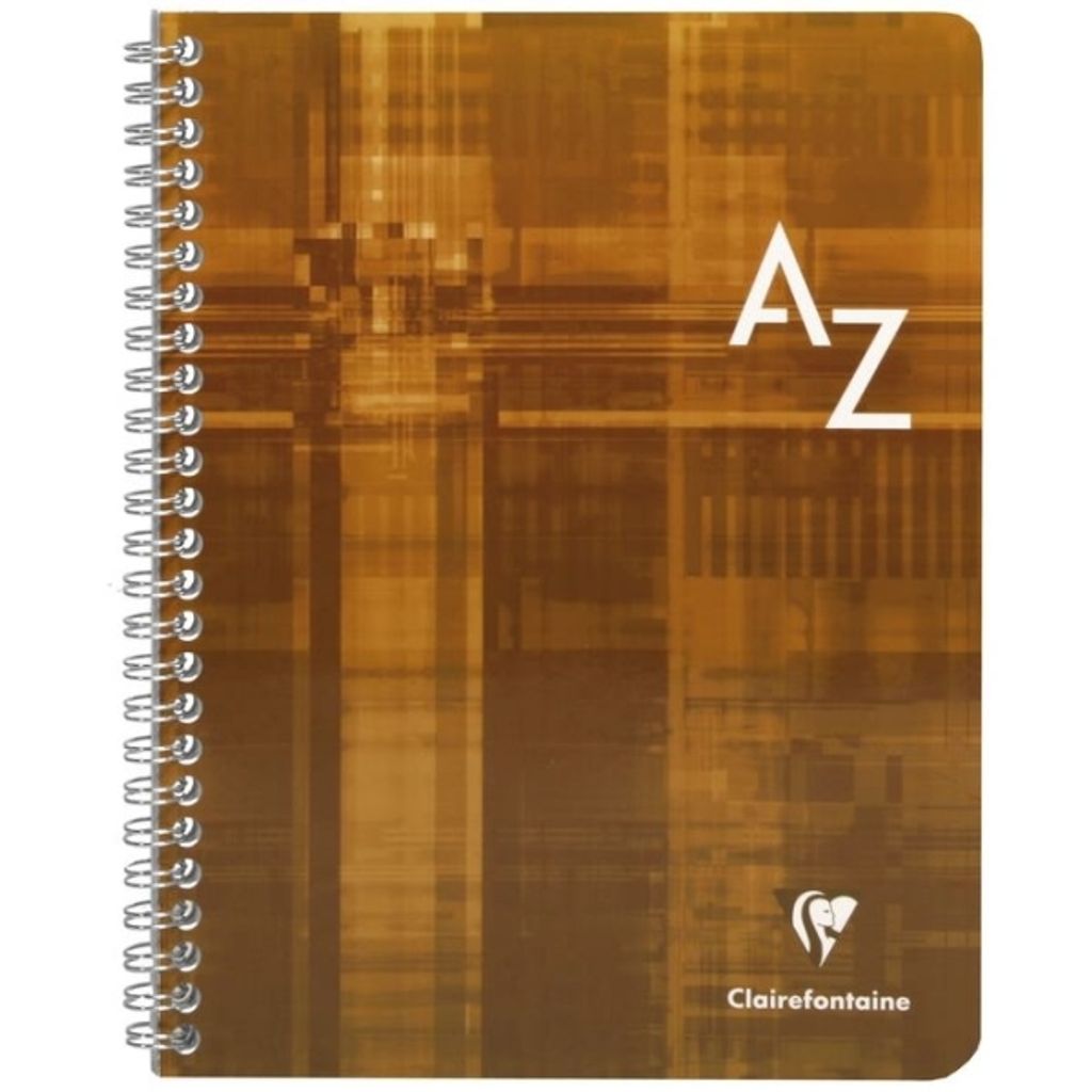 Clairefontaine Registerbuch PP Spirale kar A5 50Bl