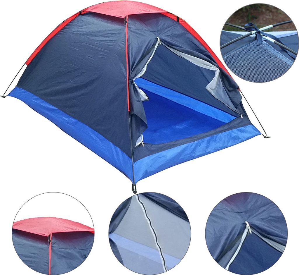 Zelt 1-2 Personen Camping Zelt, Ultraleichte Rucksack Zelt Produktbild 12
