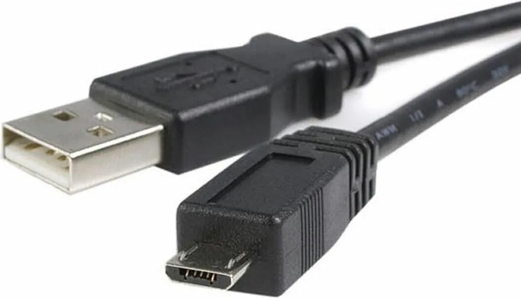Câble Micro USB Startech UUSBHAUB3M de 3m USB A vers Micro B Noir