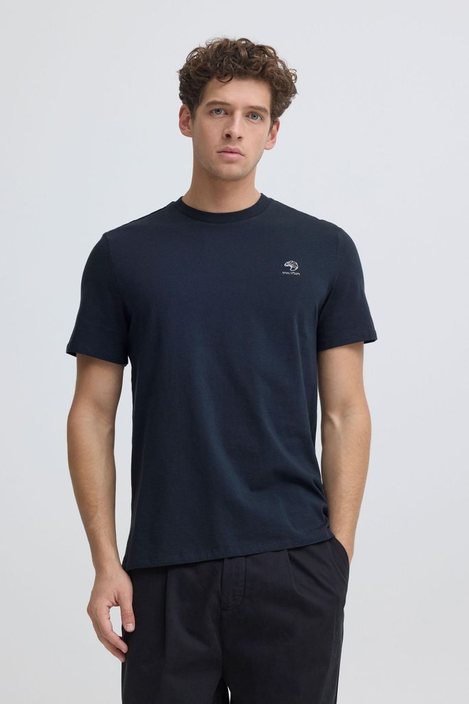 Casual Friday CFElian Herren T-Shirt Kurzarm Shirt 100% Baumwolle Regular Fit