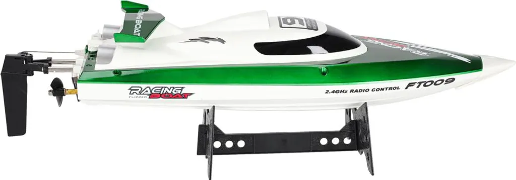 Bateau de Course RC FT009 Vert - Speedboat Rapide pour Lac et Étang - 14