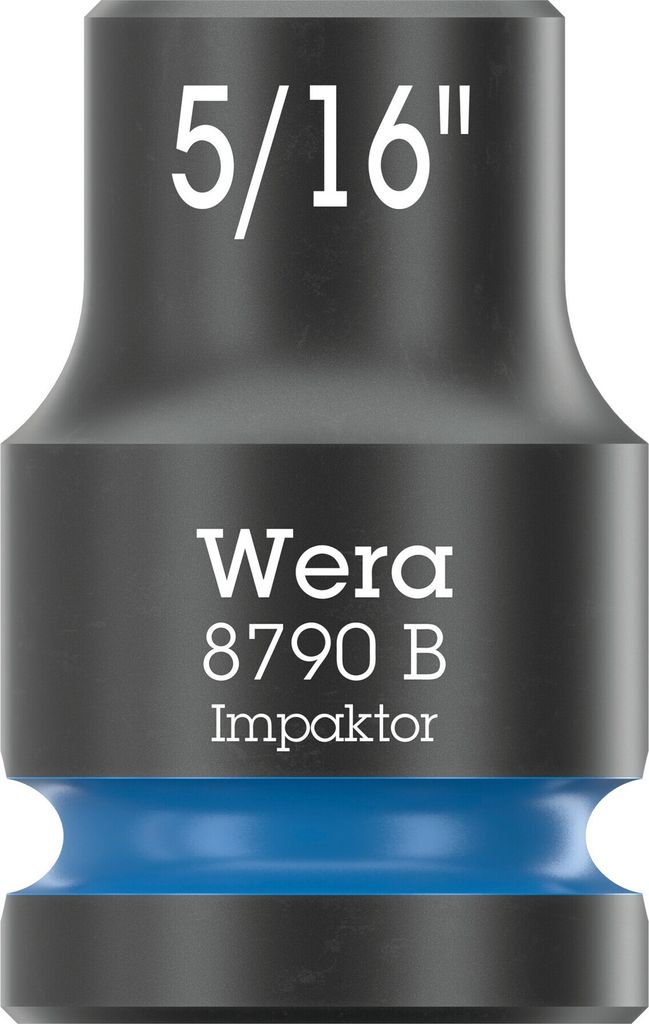 Wera 8790 B Impaktor Steckschlüsseleinsatz mit 3/8"-Antrieb, Zoll