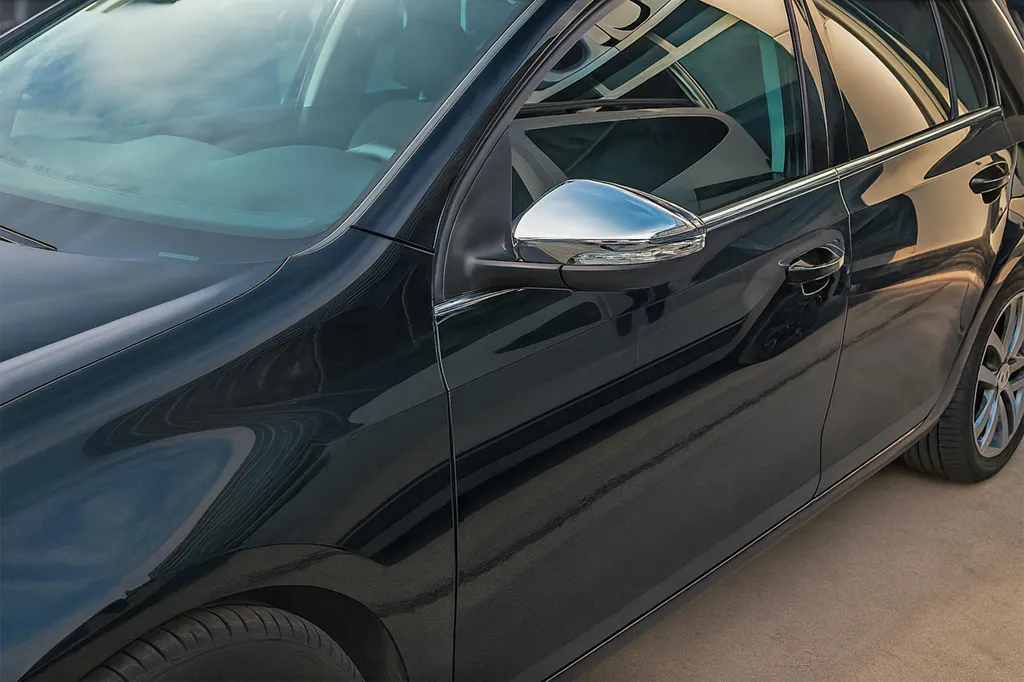 Lot de 2 Rétroviseurs Chromés pour VW Golf 6 VI Cabriolet et Touran