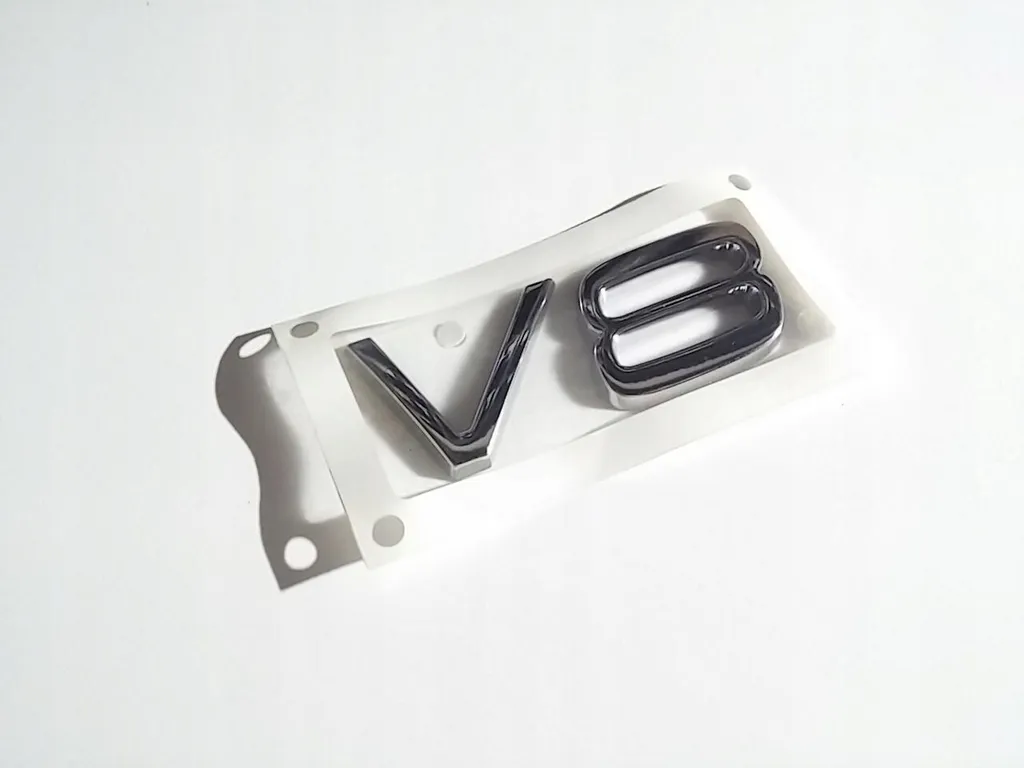 Logo de Coffre V8 Volvo XC90 - Sigle Arrière Original Référence 8693955