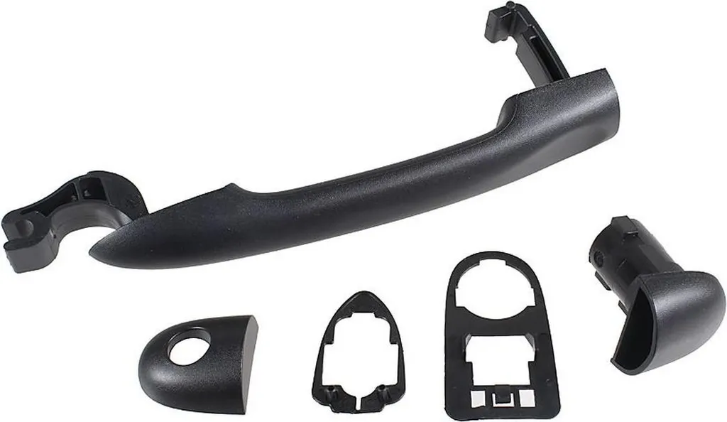 Poignée de porte extérieure droite noire METZGER pour RENAULT MEGANE