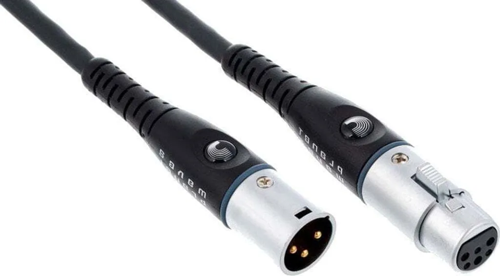Câble Microphone 3m Blindé D'Addario PW-M-10 avec Signal Ultra Pur