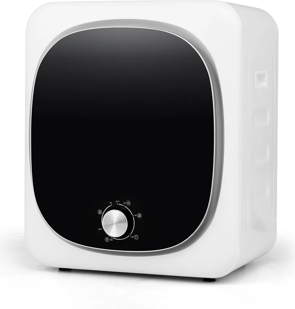Sèche-linge compact 5kg anti-surchauffe pour séchage rapide et sûr