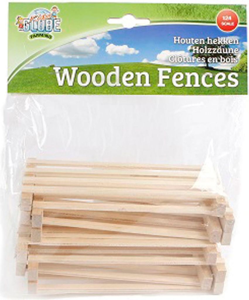 Kids Globe Clôture en bois 1:24, Clôture de pré en bois Image du produit 