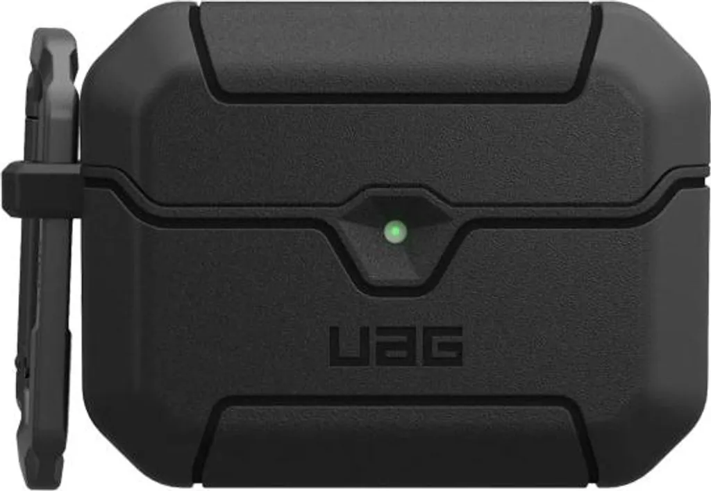Coque AirPods Pro UAG Scout Noire - Ultra Résistante et Compatible Qi