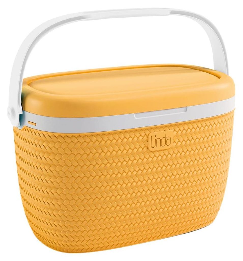 van der Meulen Spielzeug Kühlbox 18 Liter gelb multicolor Picknick