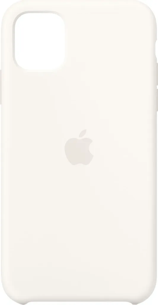 Apple Custodia Cover Case in Silicone per iPhone 11 - Bianco Panna