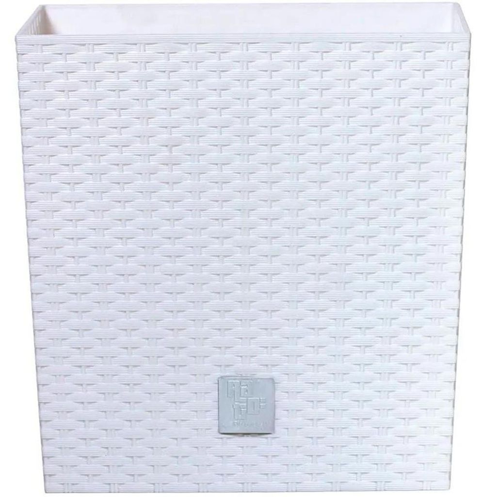 Vaso RATO low 320, con inserto, bianco Immagine del prodotto 