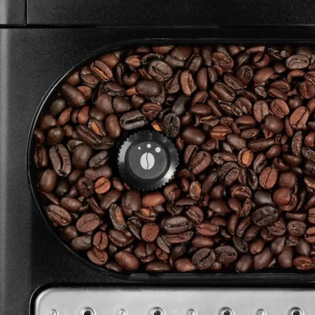 Machine à café Krups Essential EA810770 rouge - Broyeur grain compact